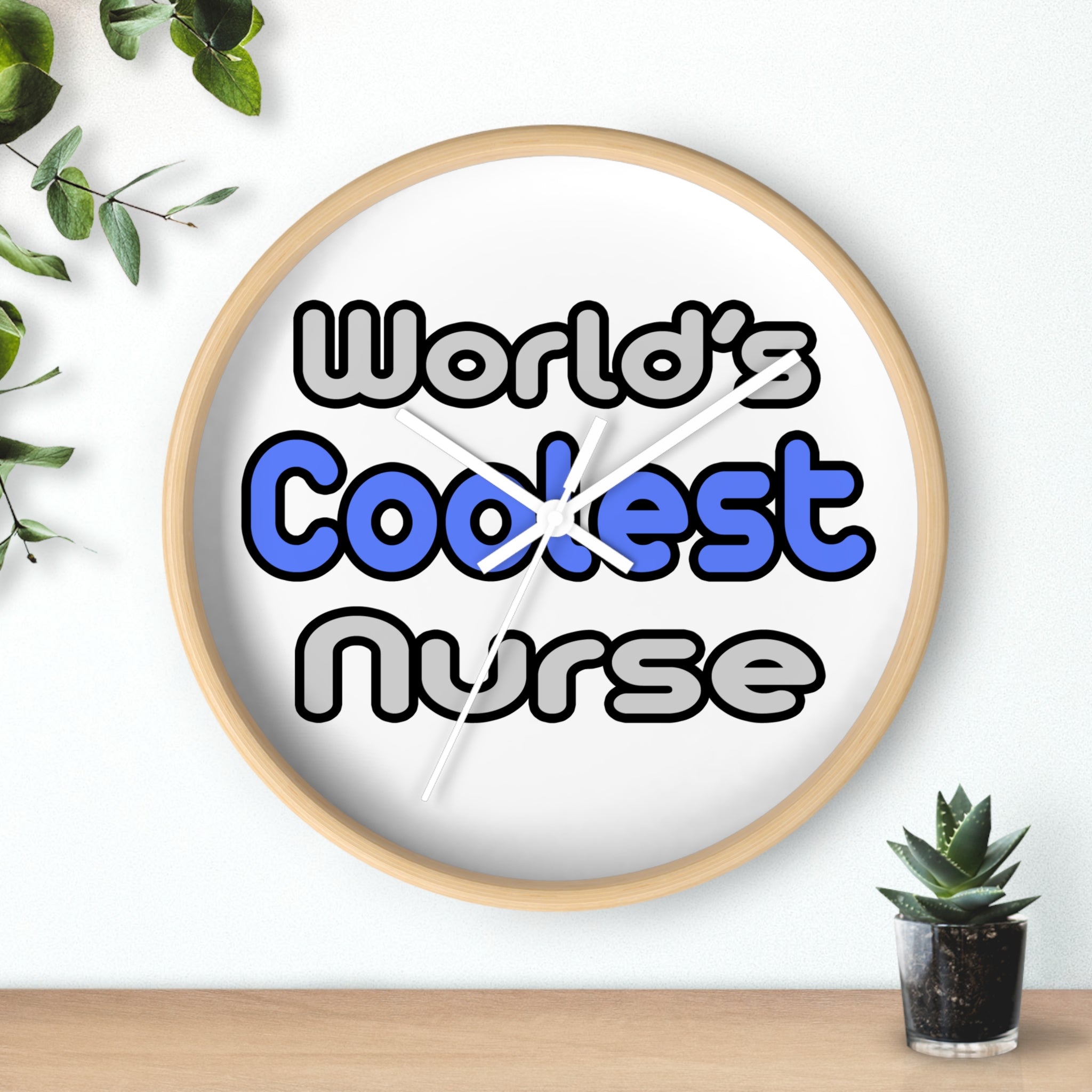 World's Coolest Nurse - Wall Clock