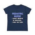 Miracles and Pediatric Nurses - Women's Midweight Cotton Tee