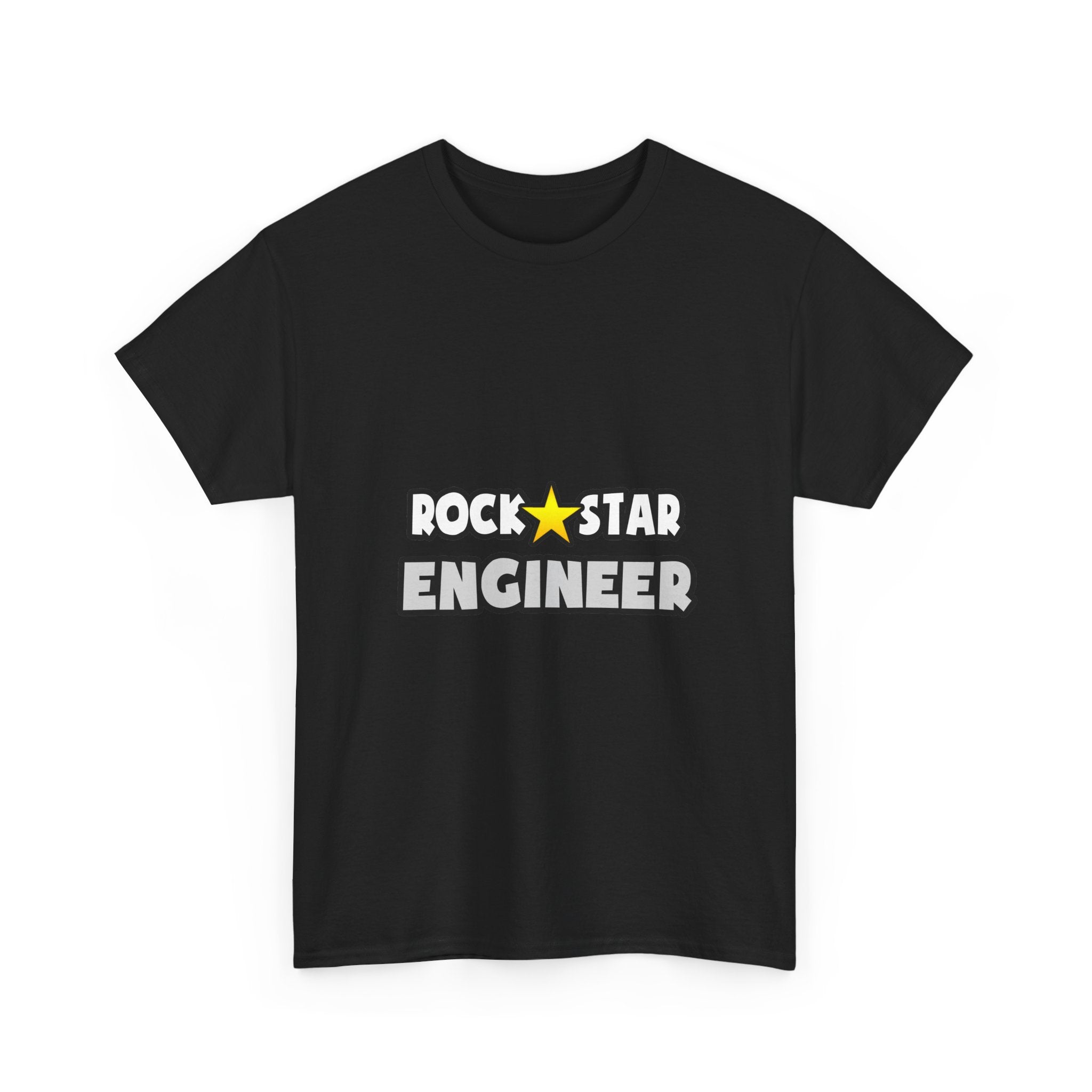 Rock Star Engineer (2) - Unisex Heavy Cotton Tee