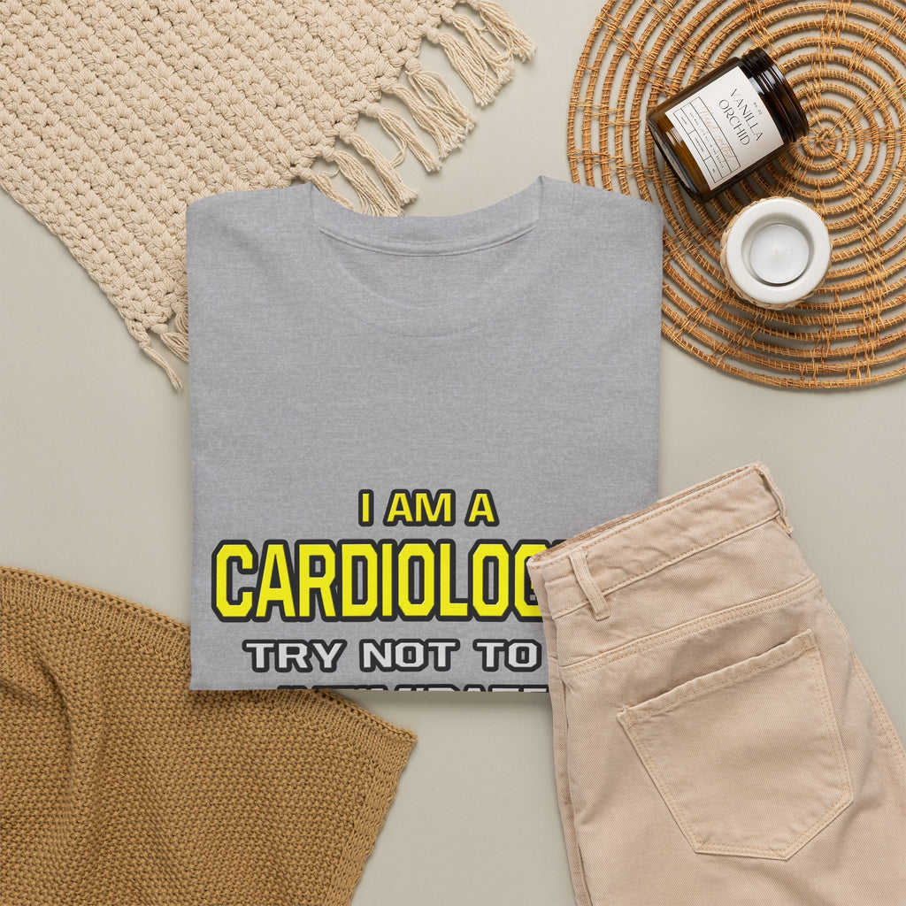 Cardiologist...Superior Intelligence - Unisex Heavy Cotton Tee