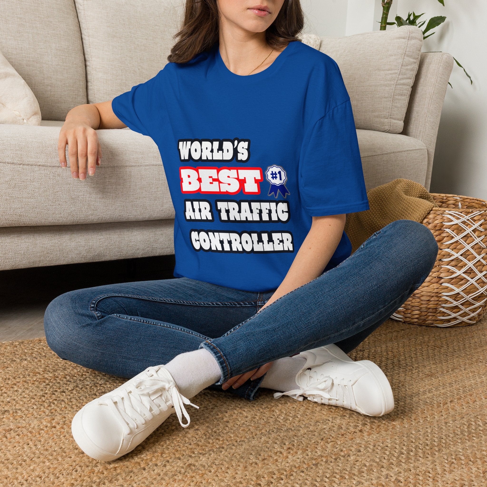 World's Best Air Traffic Controller - Unisex Softstyle T-Shirt