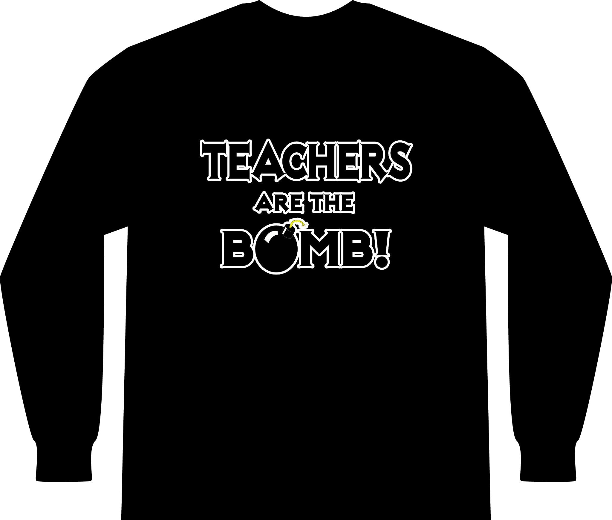 Teachers Are The Bomb! - Unisex Long Sleeve T-Shirt