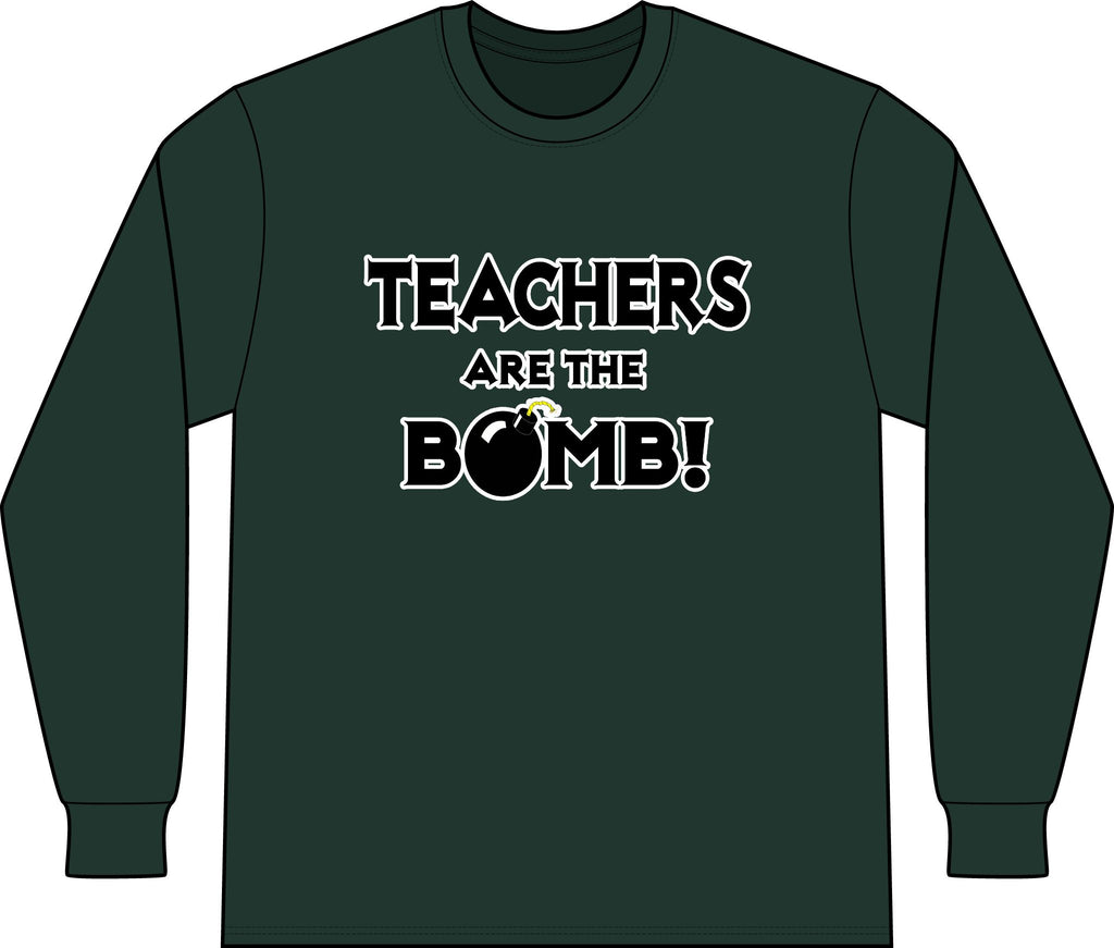 Teachers Are The Bomb! - Unisex Long Sleeve T-Shirt
