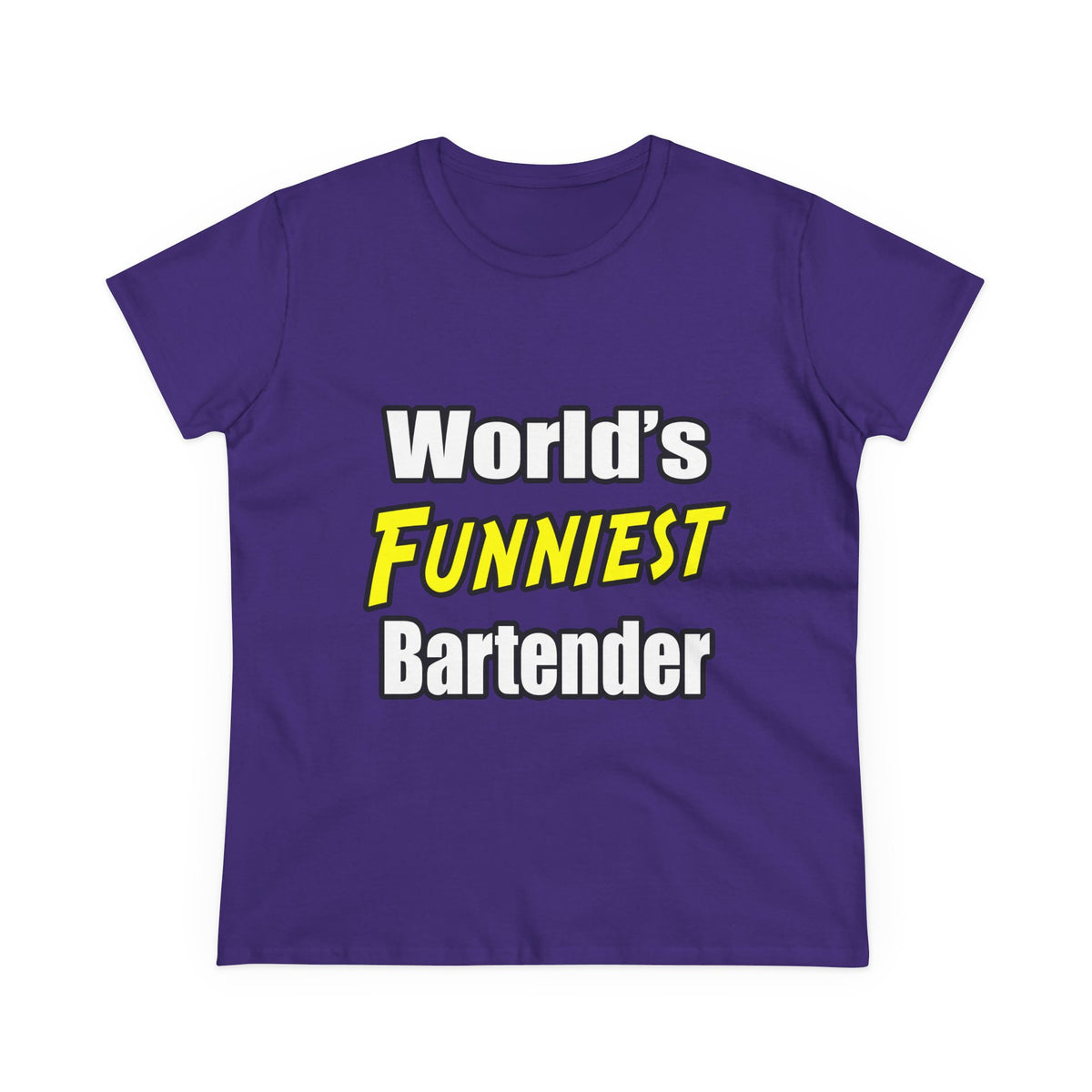 World's Funniest Bartender - Women's Midweight Cotton Tee