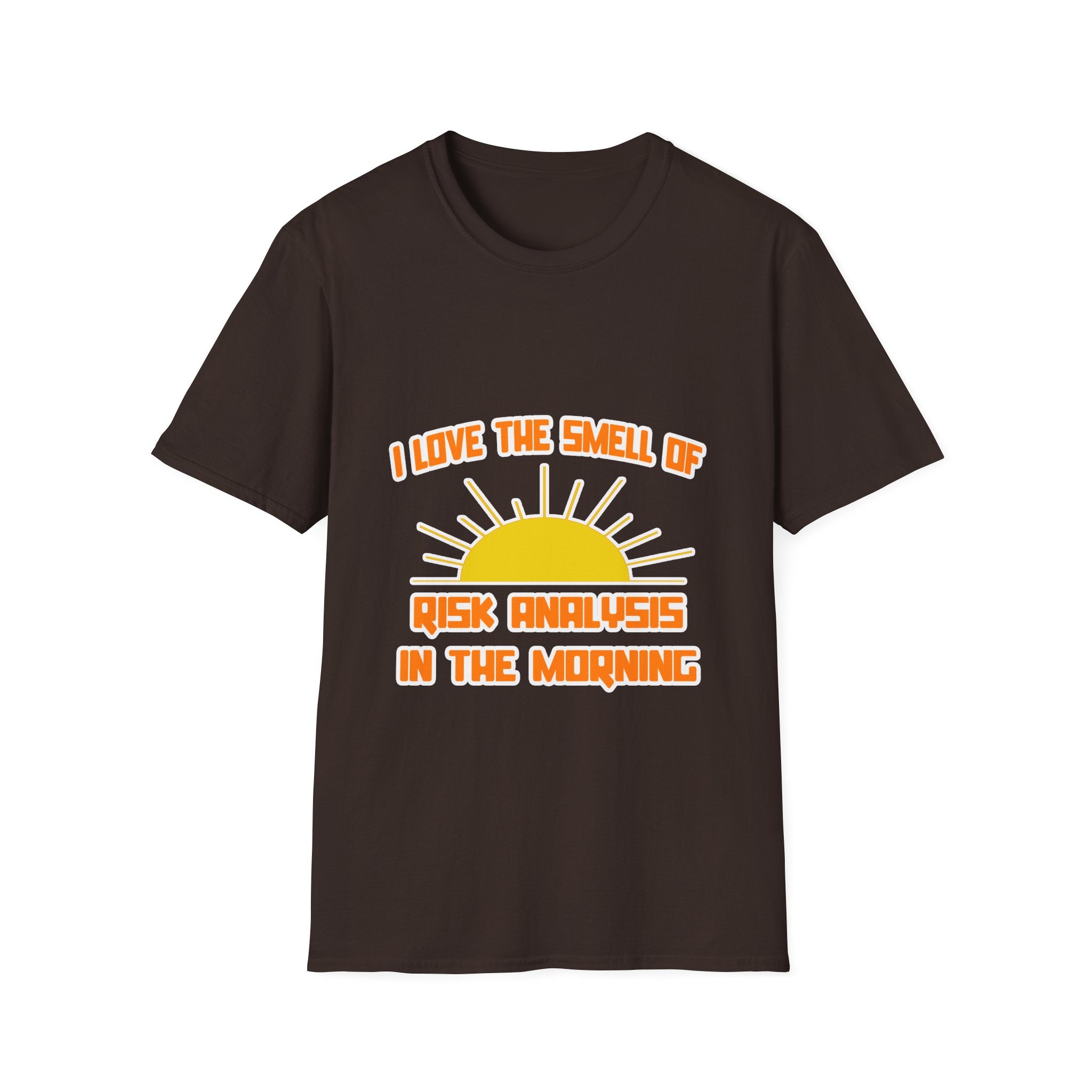Smell of Risk Analysis in the Morning - Unisex Softstyle T-Shirt
