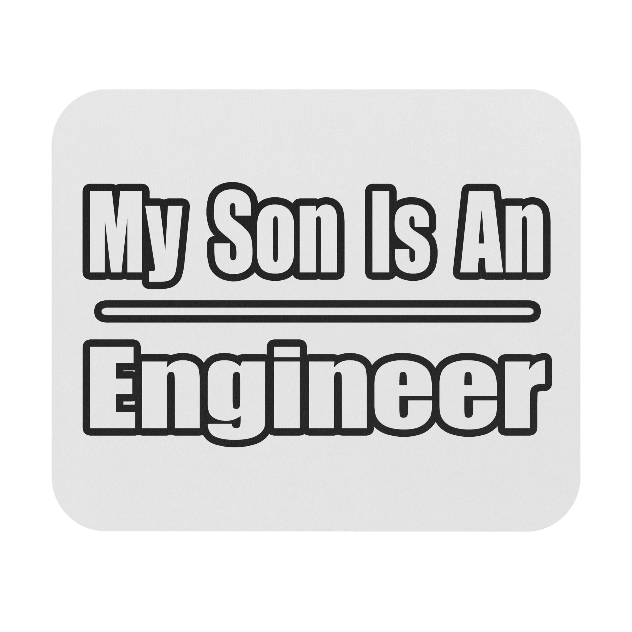 My Son Engineer - Mouse Pad (Rectangle)
