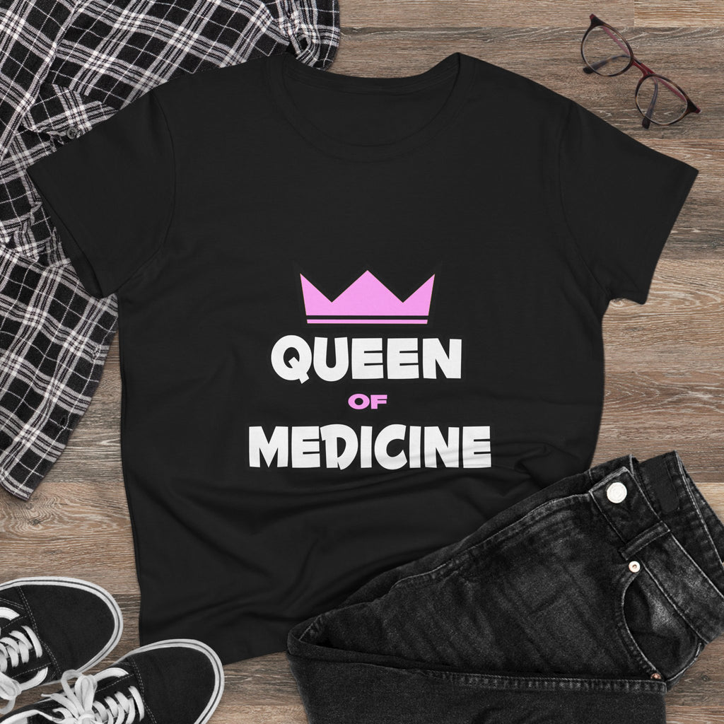 Queen of Medicine - Women's Midweight Cotton Tee