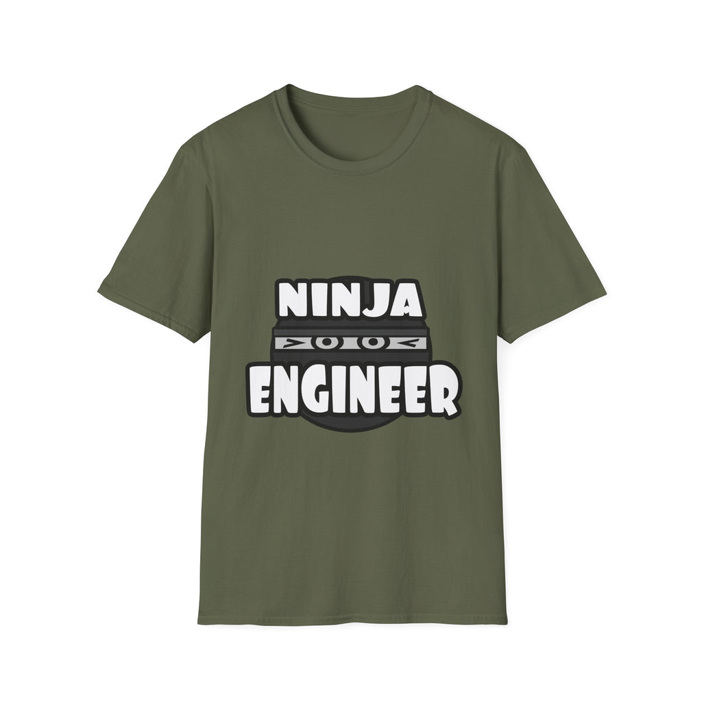 Ninja Engineer (2) - Unisex Softstyle T-Shirt