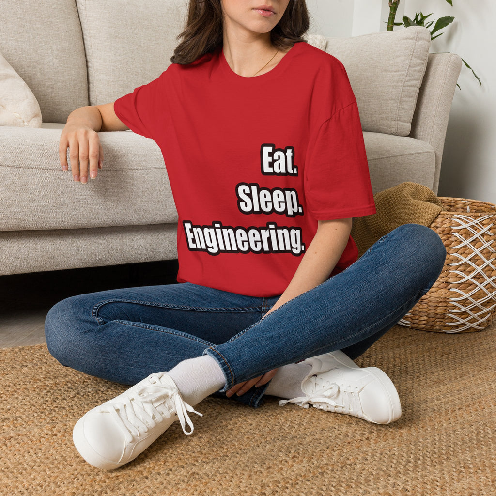 Eat. Sleep. Engineering - Unisex Softstyle T-Shirt