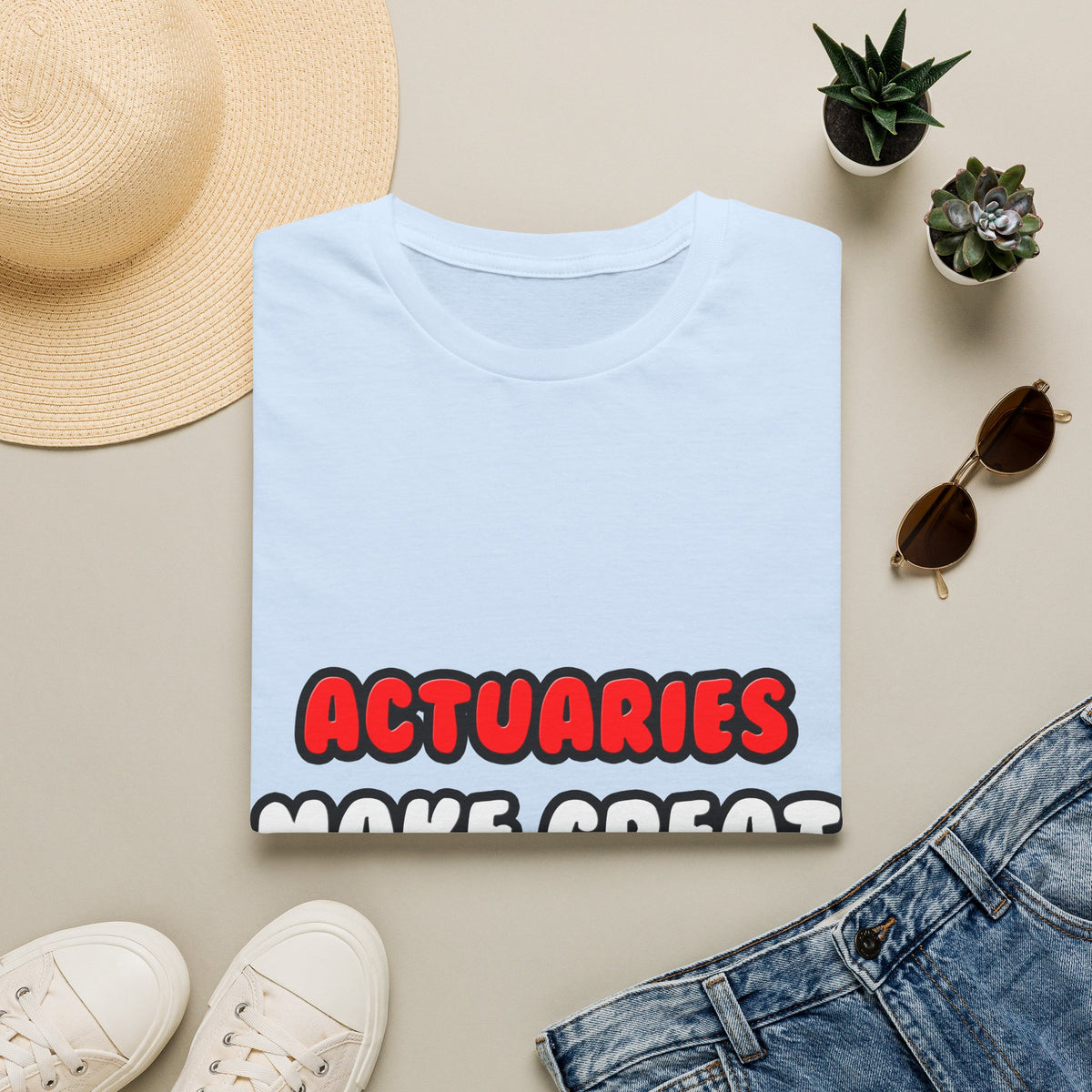 Actuaries Make Great Lovers   Copy - Unisex Softstyle T-Shirt