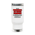 Professional Air Traffic Controller ... Don't Try - Stainless Steel Travel Mug with Handle, 14oz