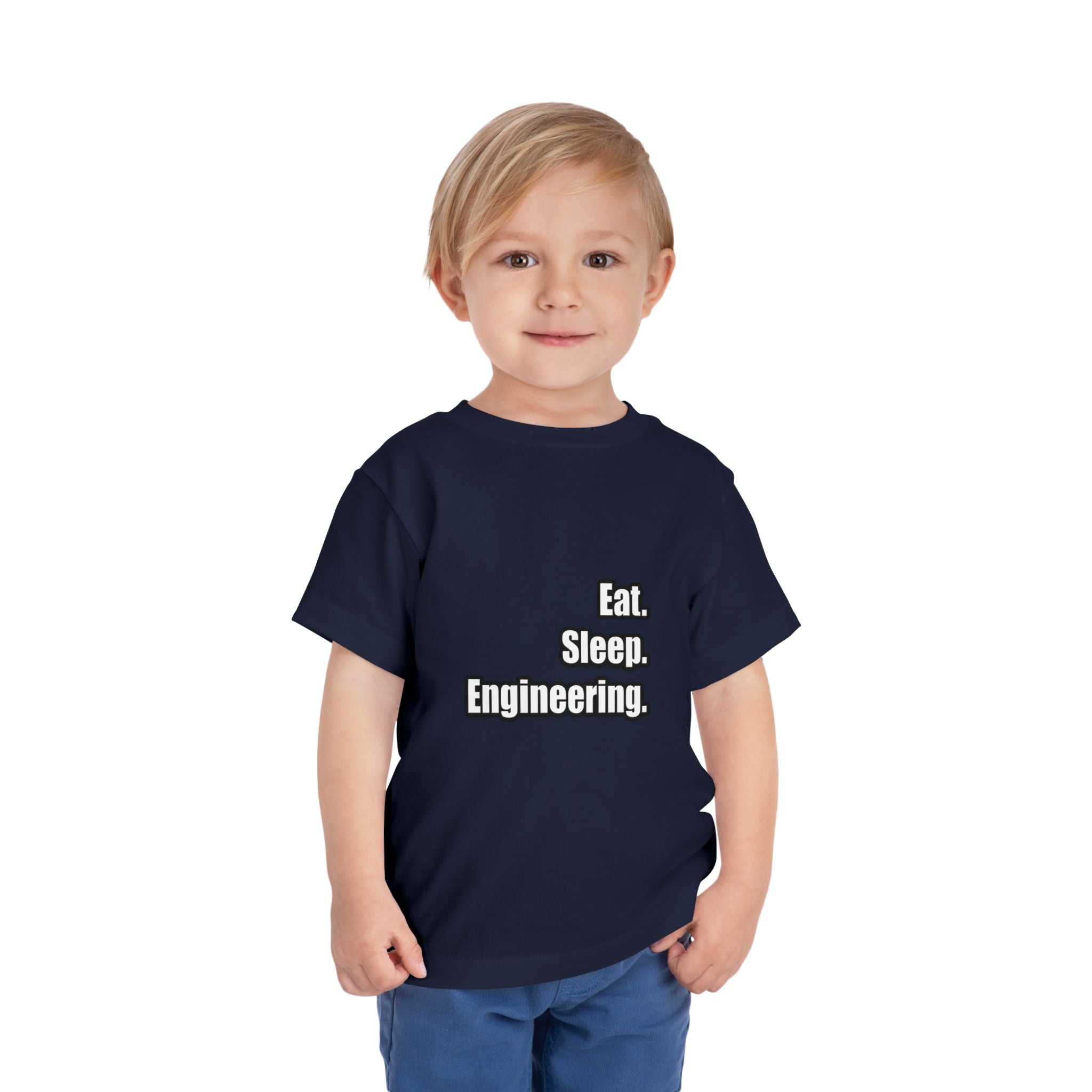 Eat. Sleep. Engineering - Toddler Short Sleeve Tee