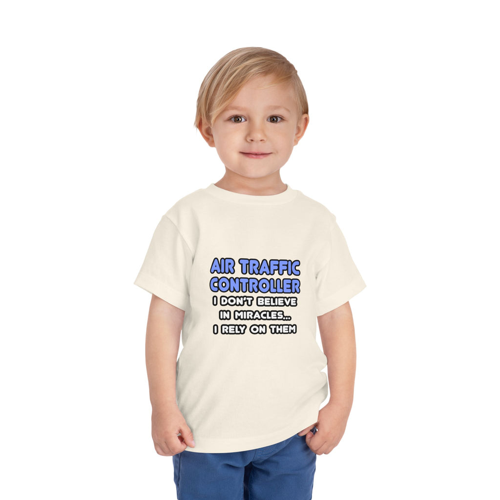 Miracles and Air Traffic Controllers - Toddler Short Sleeve Tee