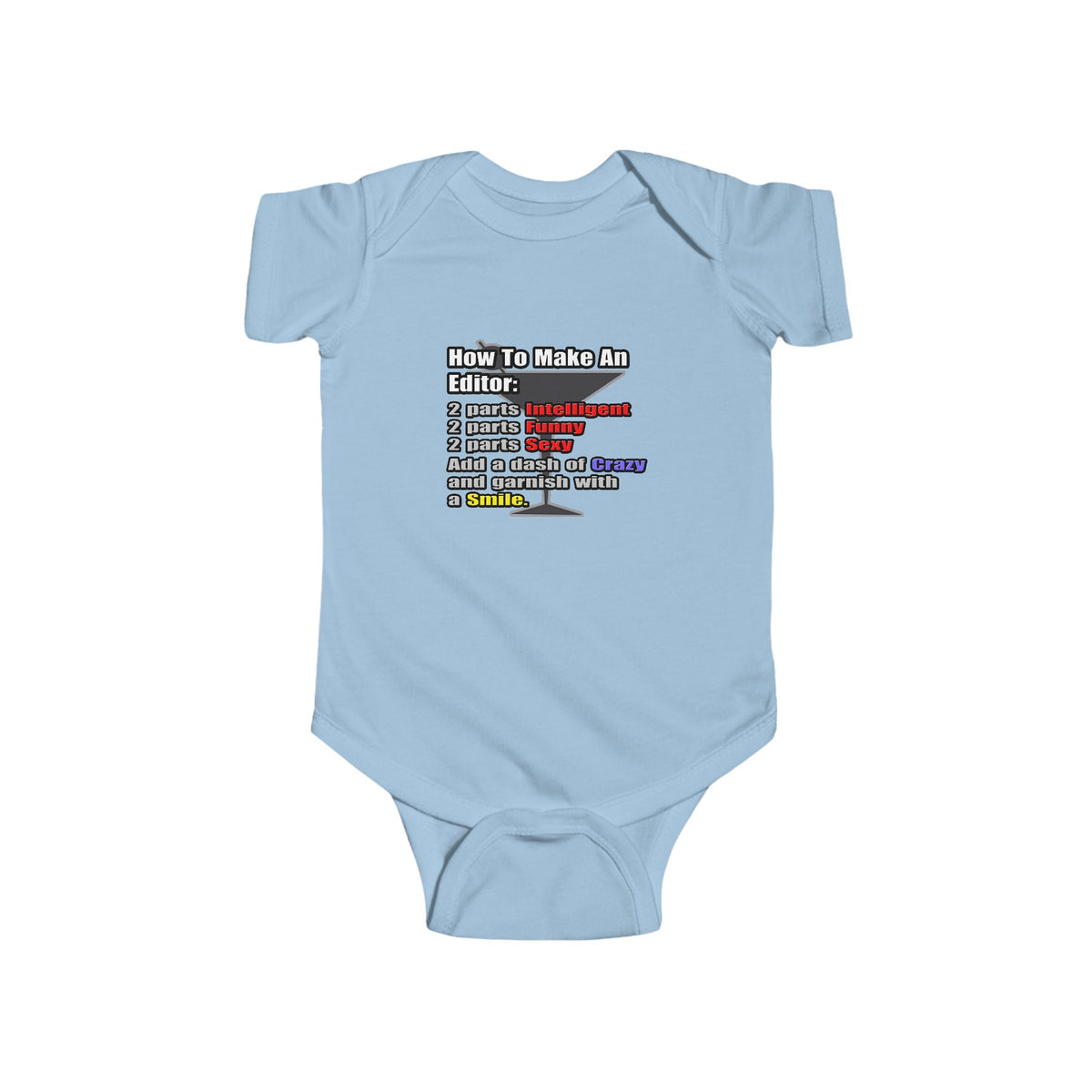 How To Make an Editor - Infant Fine Jersey Bodysuit