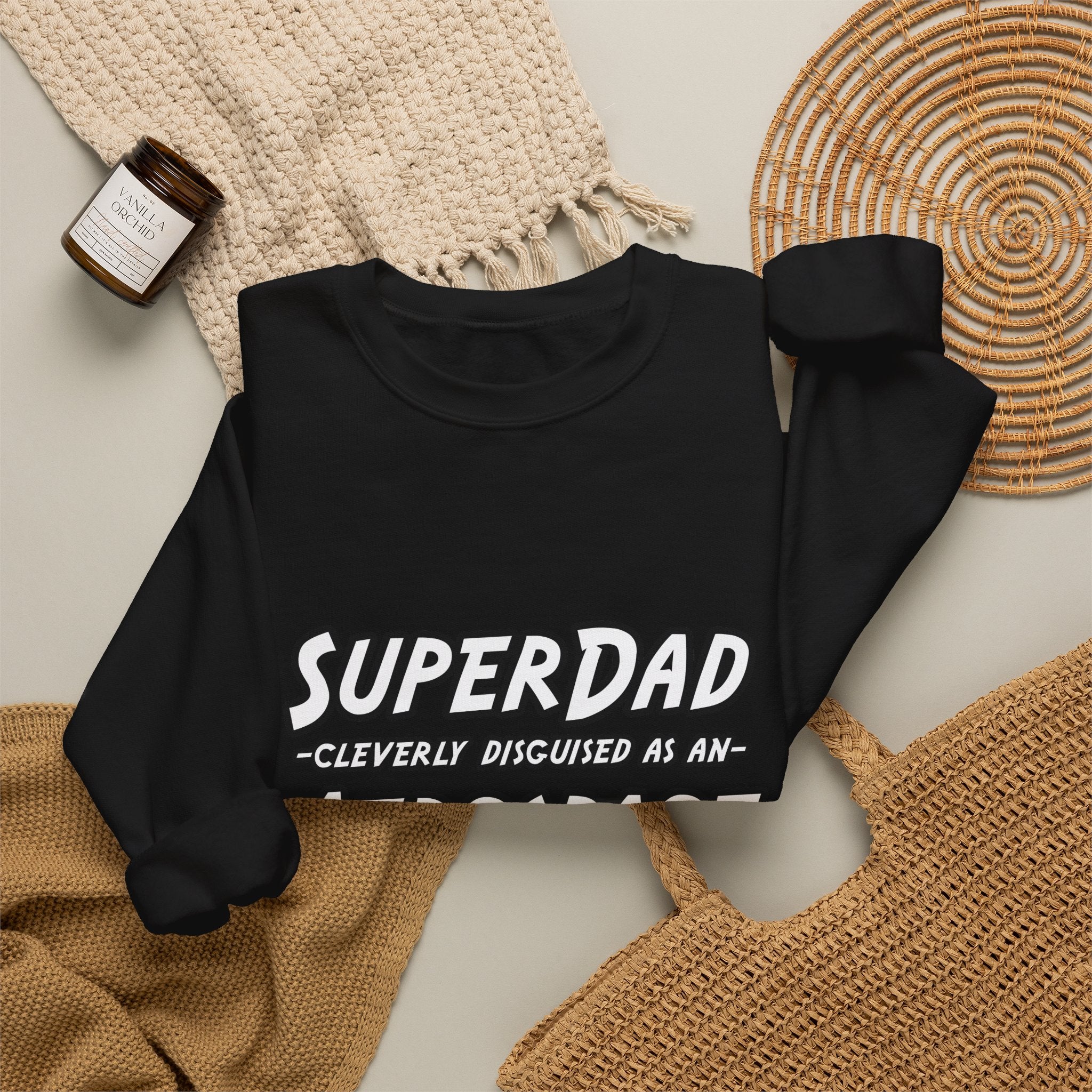 SuperDad...Aerospace Engineer - Unisex Heavy Blend™ Crewneck Sweatshirt