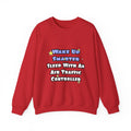 Wake Up Smarter...Sleep With an Air Traffic Controller - Unisex Heavy Blend™ Crewneck Sweatshirt