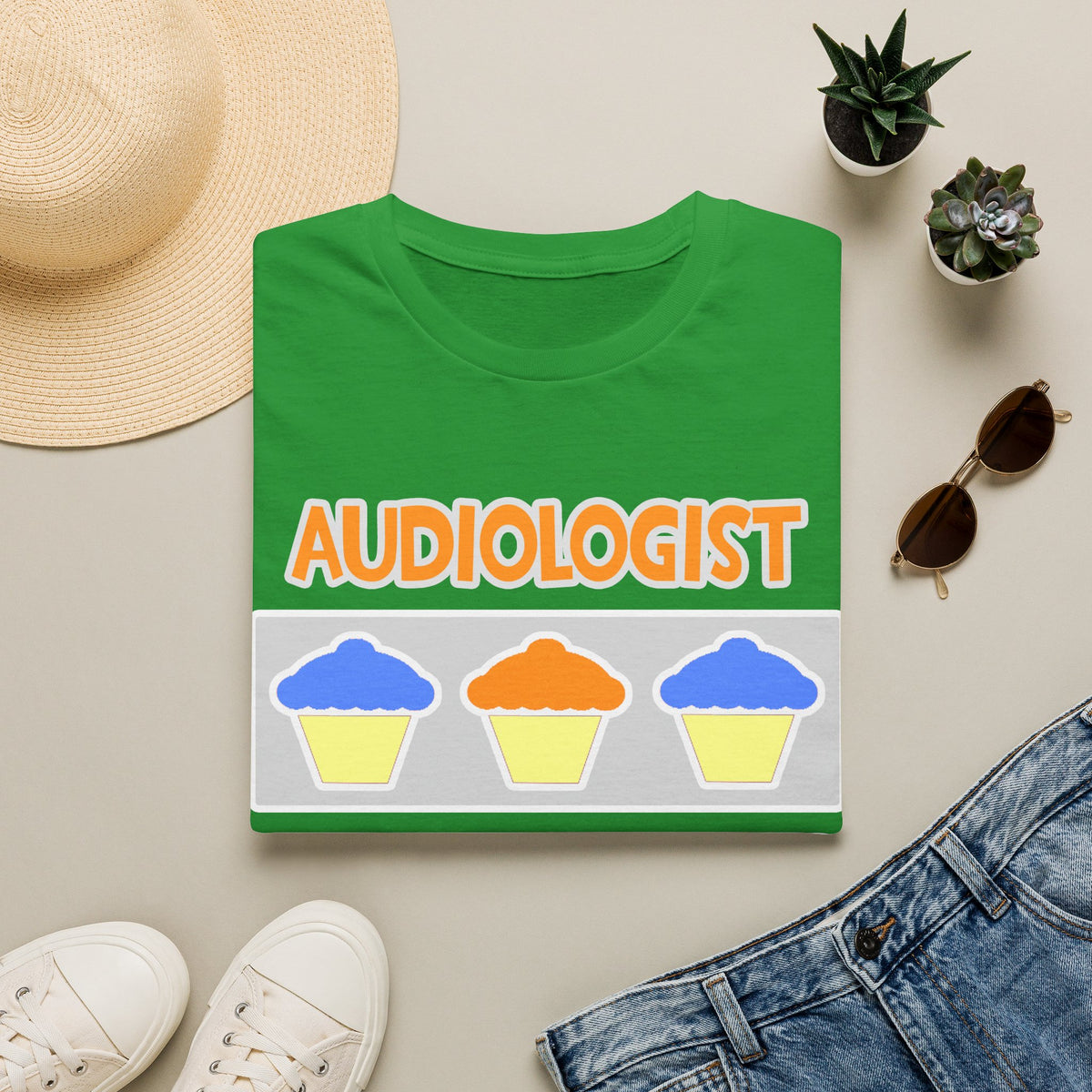 Audiologist ... Will Work For Cupcakes - Unisex Softstyle T-Shirt