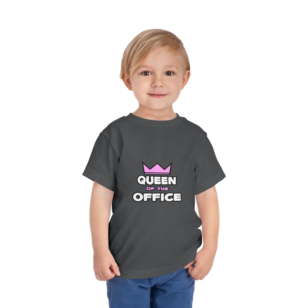 Queen of the Office - Toddler Short Sleeve Tee
