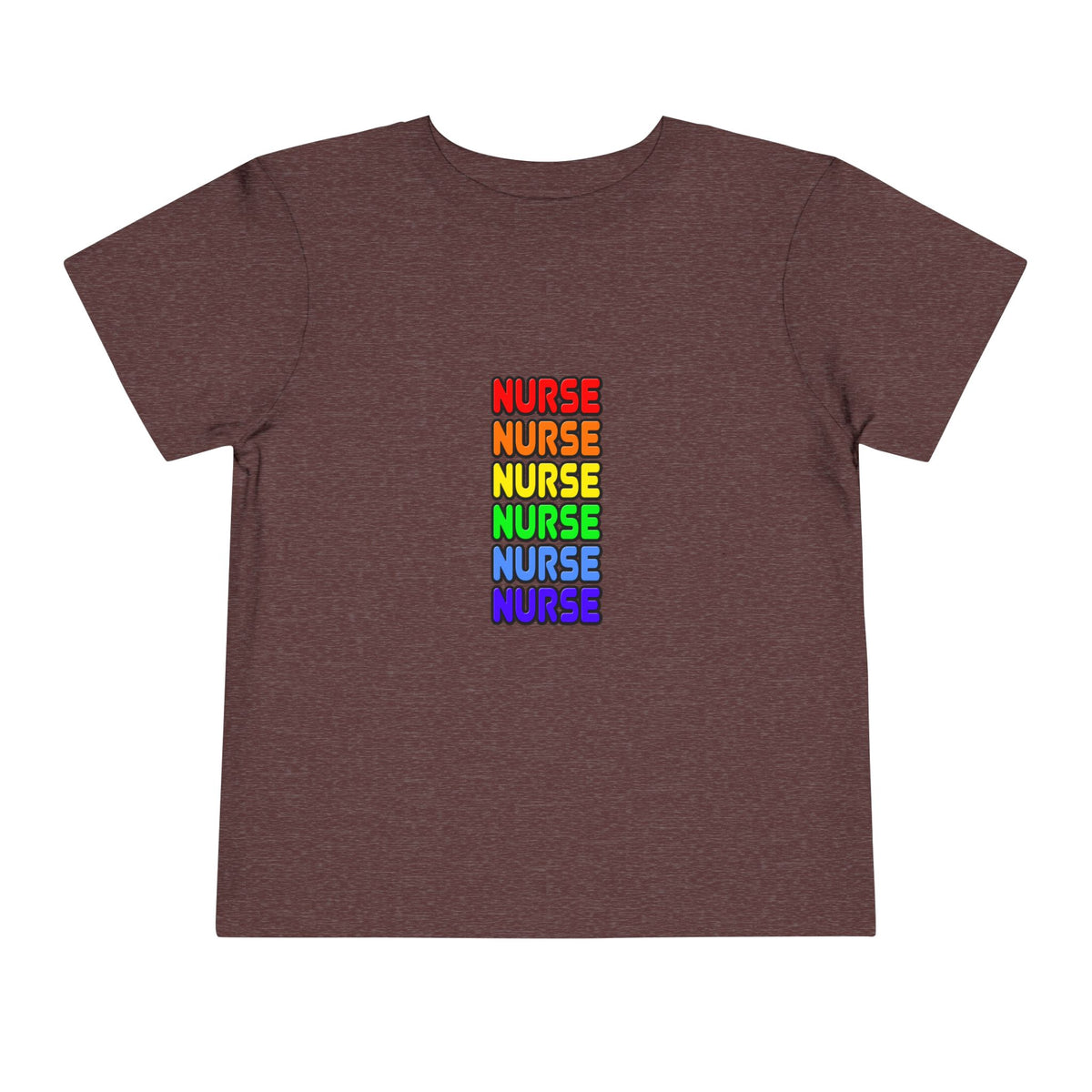 Rainbow Nurse - Toddler Short Sleeve Tee