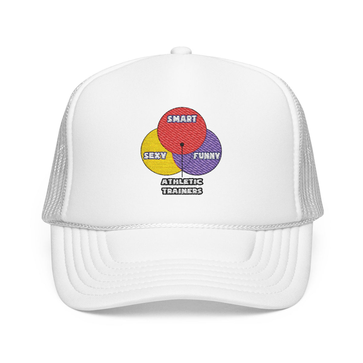 Venn Diagram .. Athletic Trainers - Foam Trucker Hat