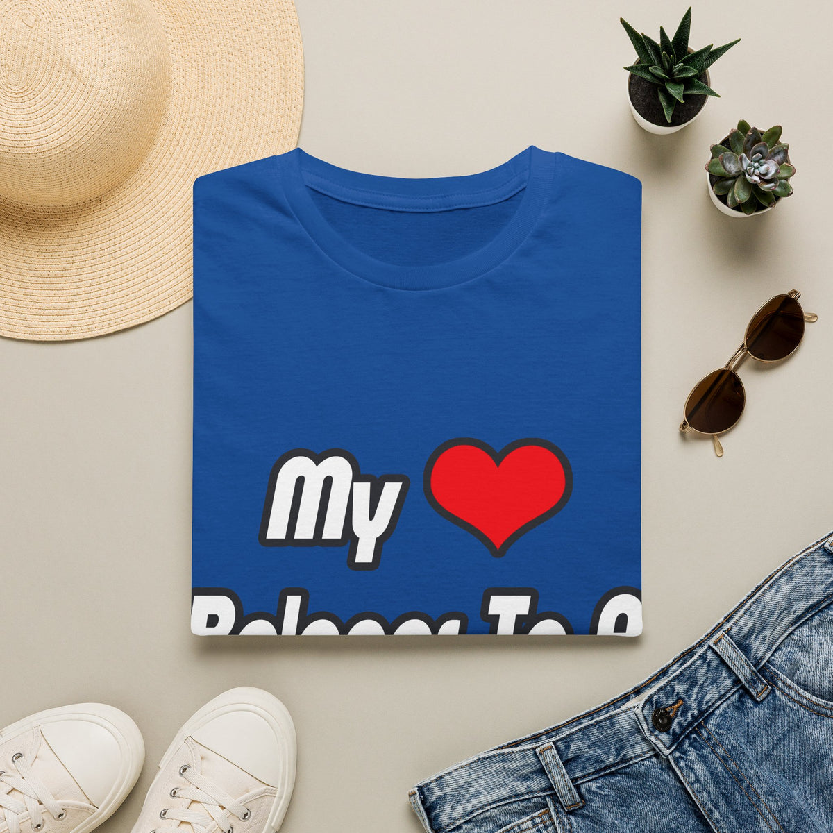 My Heart Belongs To A Teacher - Unisex Softstyle T-Shirt