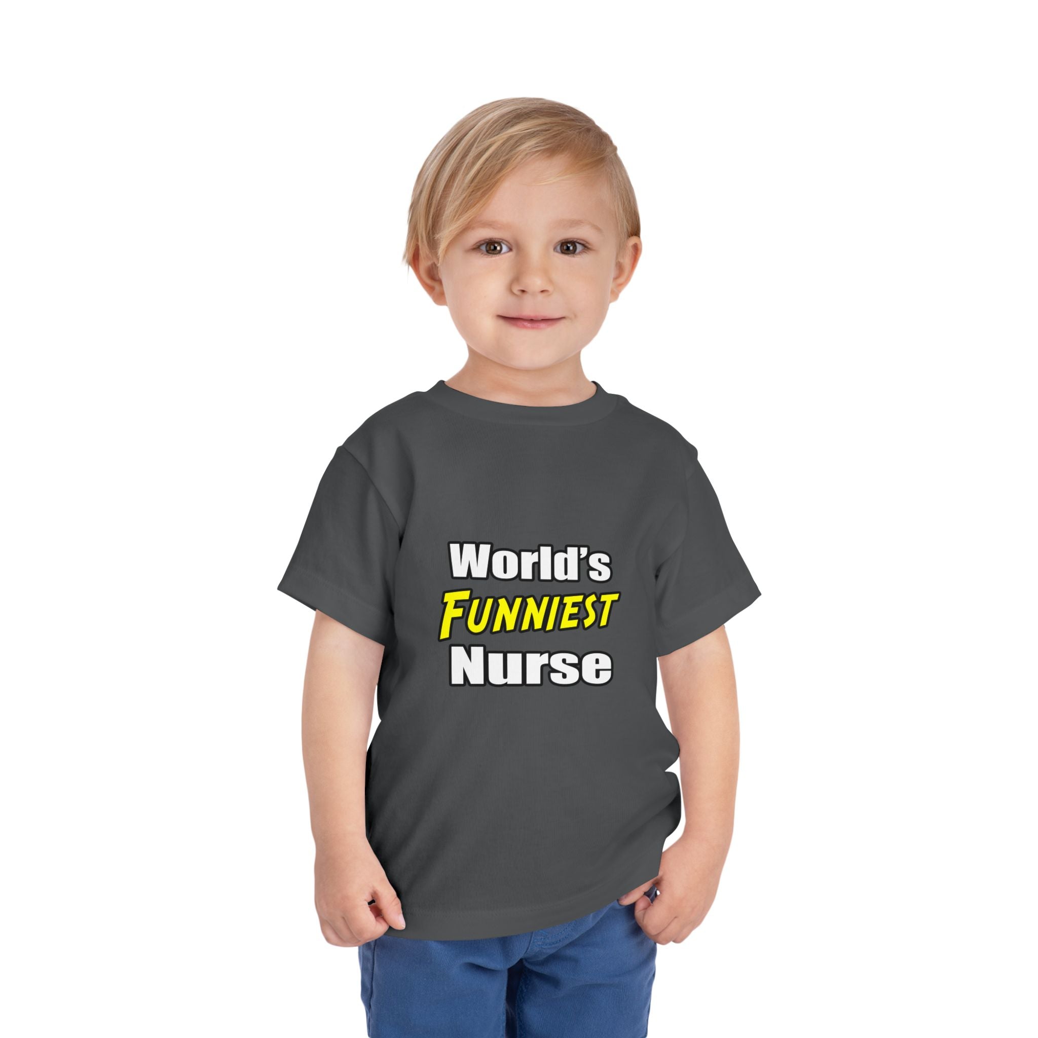 World's Funniest Nurse - Toddler Short Sleeve Tee