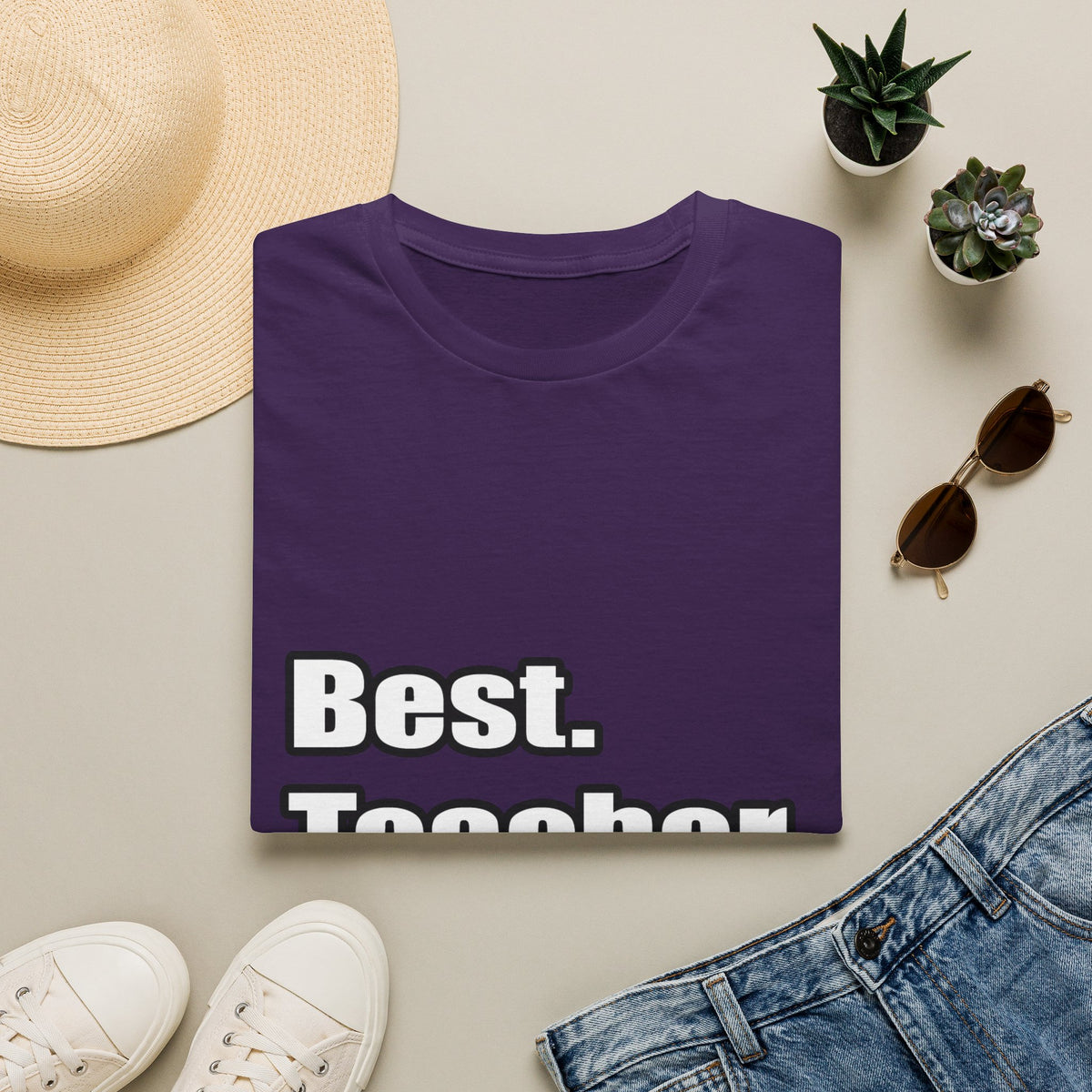 best teacher ever - Unisex Softstyle T-Shirt