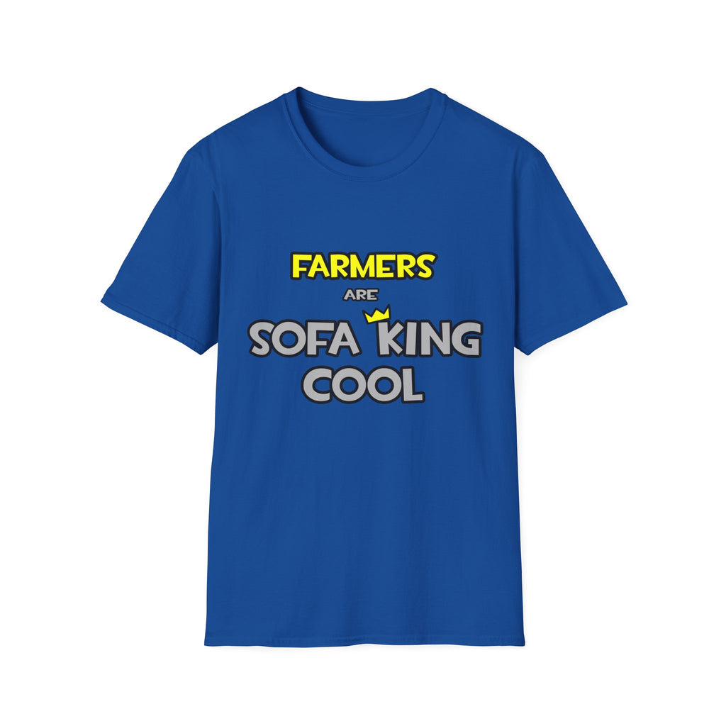 Farmers Are Sofa King Cool - Unisex Softstyle T-Shirt