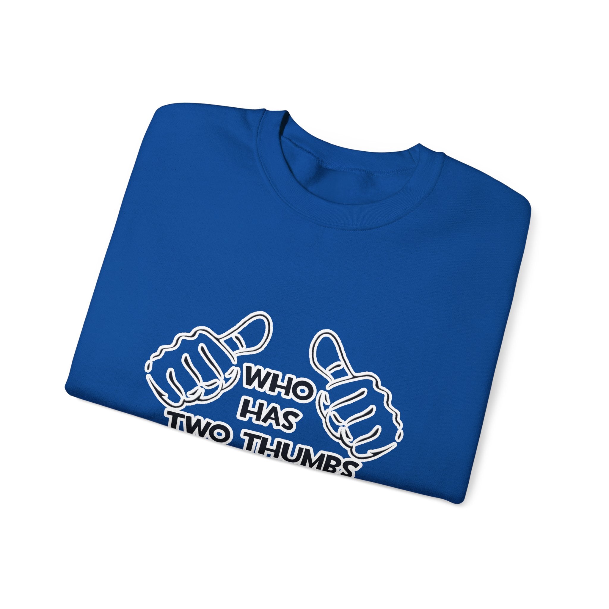 Two Thumbs...Aerospace Engineer - Unisex Heavy Blend™ Crewneck Sweatshirt