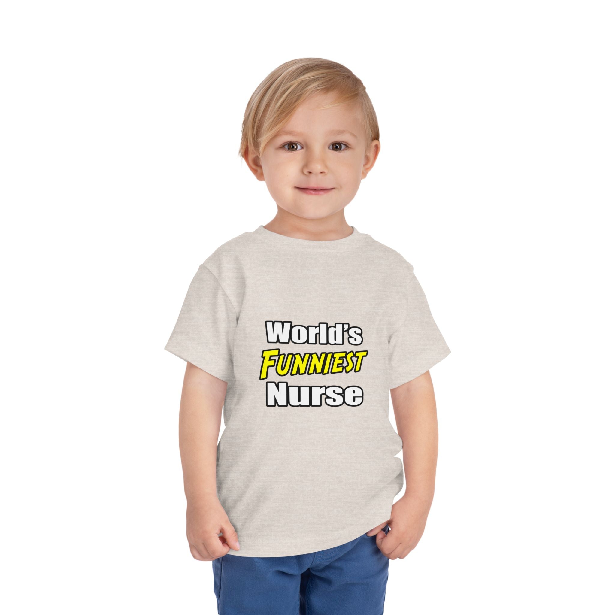 World's Funniest Nurse - Toddler Short Sleeve Tee