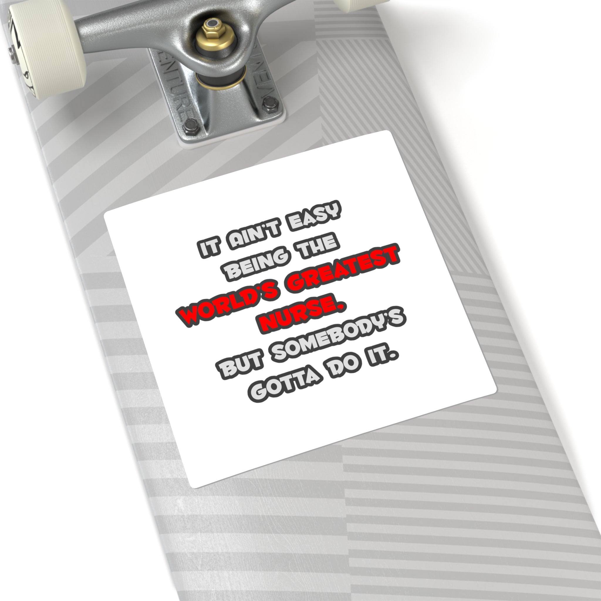 World's Greatest Nurse Joke - Square Stickers
