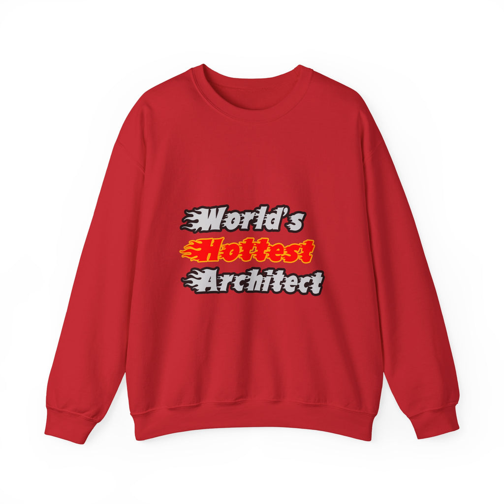 World's Hottest Architect - Unisex Heavy Blend™ Crewneck Sweatshirt