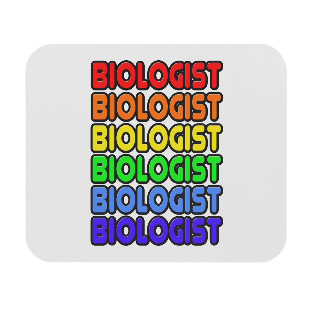 Rainbow Biologist - Mouse Pad (Rectangle)