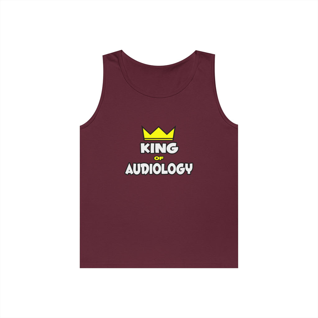King of Audiology - Unisex Heavy Cotton Tank Top