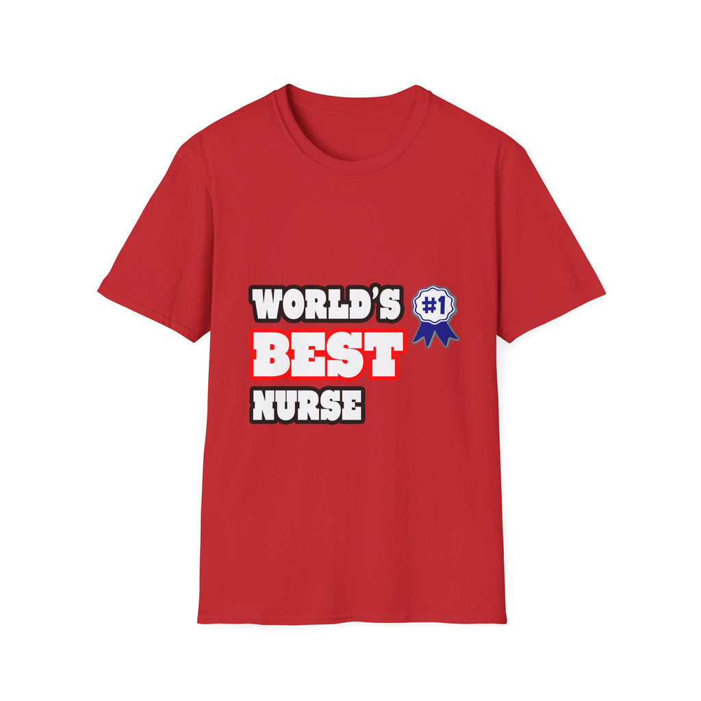 World's Best Nurse - Unisex Softstyle T-Shirt