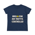 Rock Star Air Traffic Controller - Women's Midweight Cotton Tee