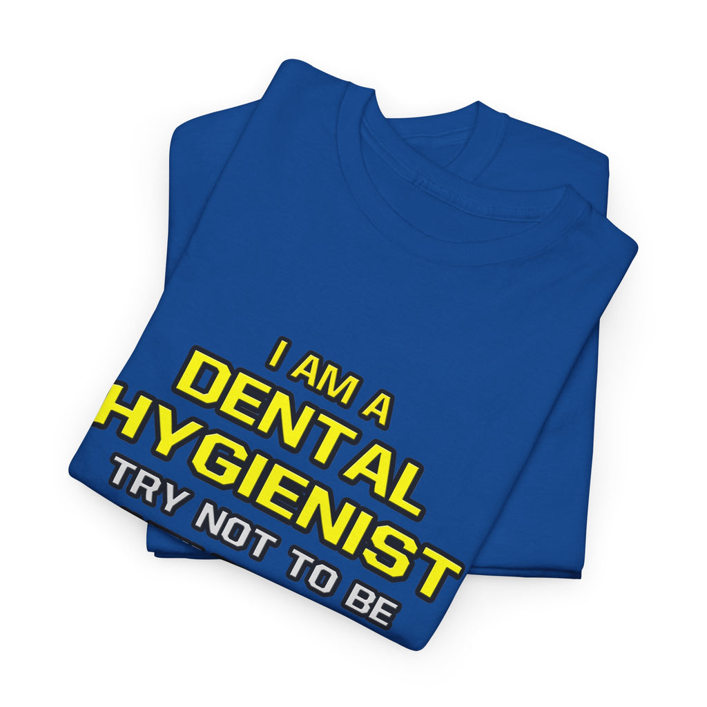 Dental Hygienist...Superior Intelligence - Unisex Heavy Cotton Tee