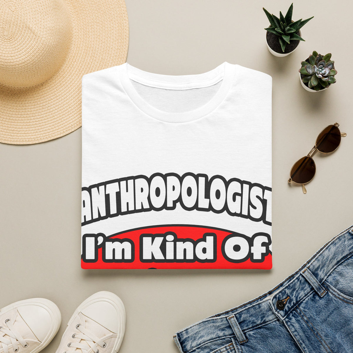 Anthropologist ... Big Deal - Unisex Softstyle T-Shirt