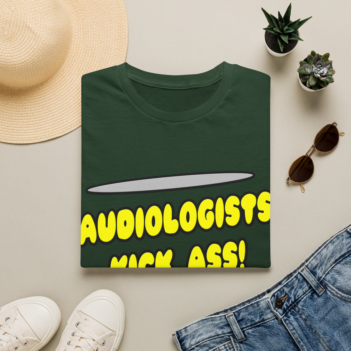 Audiologists Kick Ass! - Unisex Softstyle T-Shirt
