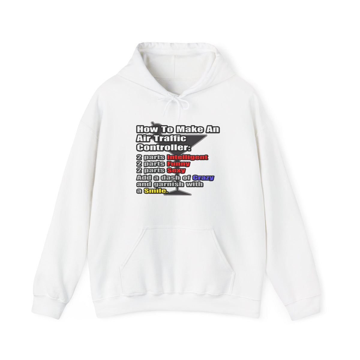 How To Make an Air Traffic Controller - Unisex Heavy Blend™ Hooded Sweatshirt