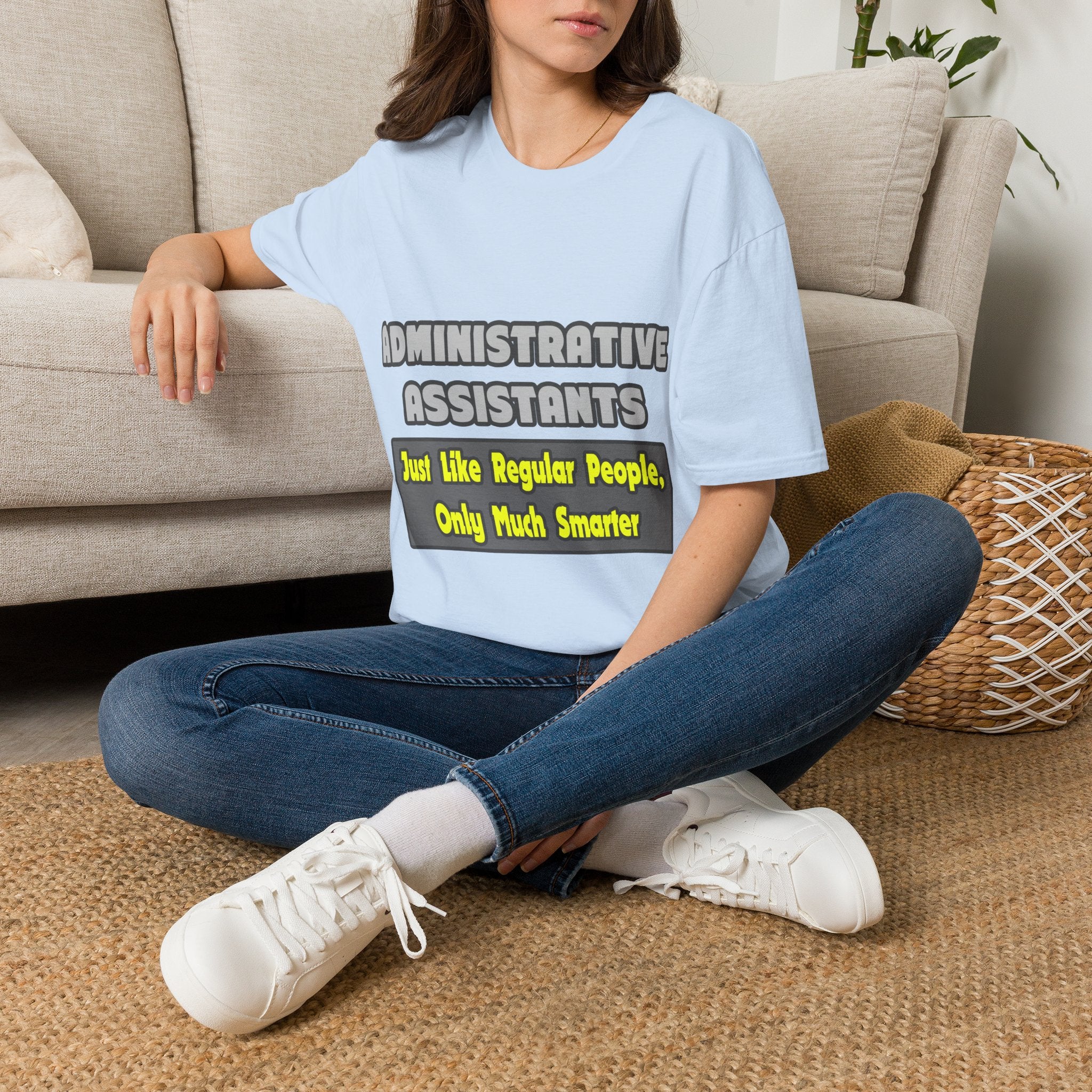 Administrative Assistants...Smarter - Unisex Softstyle T-Shirt