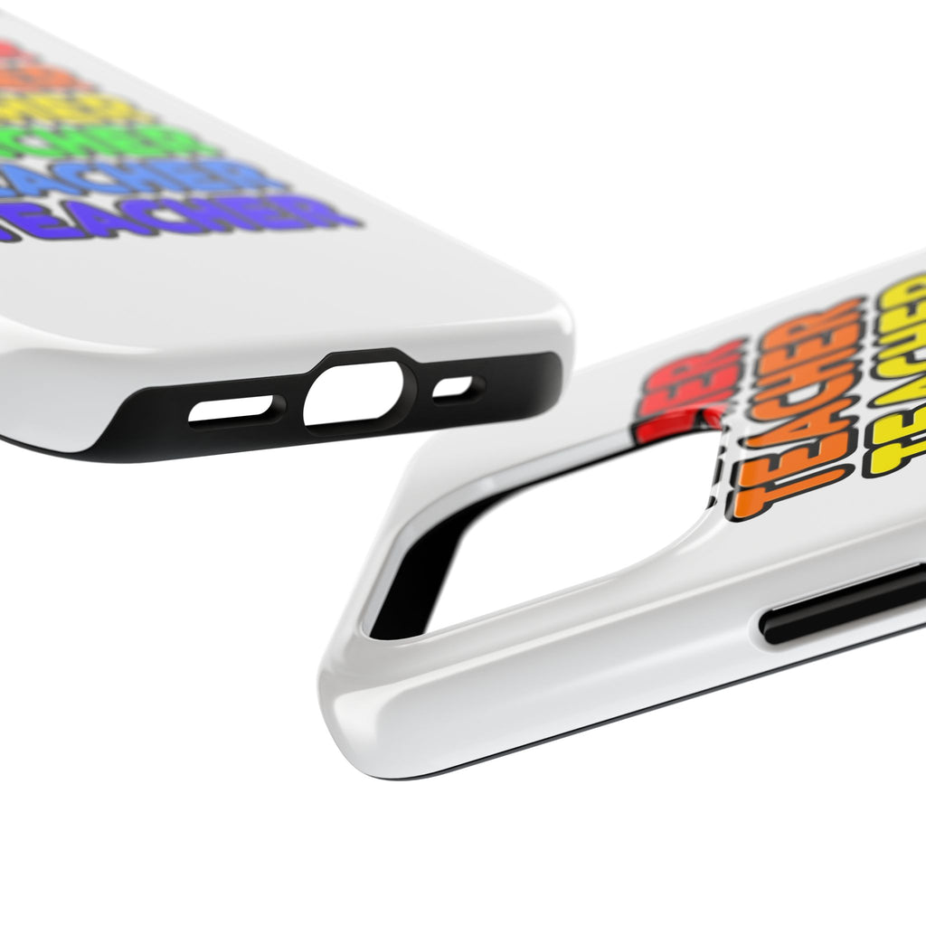 Rainbow Teacher - Tough Phone Cases
