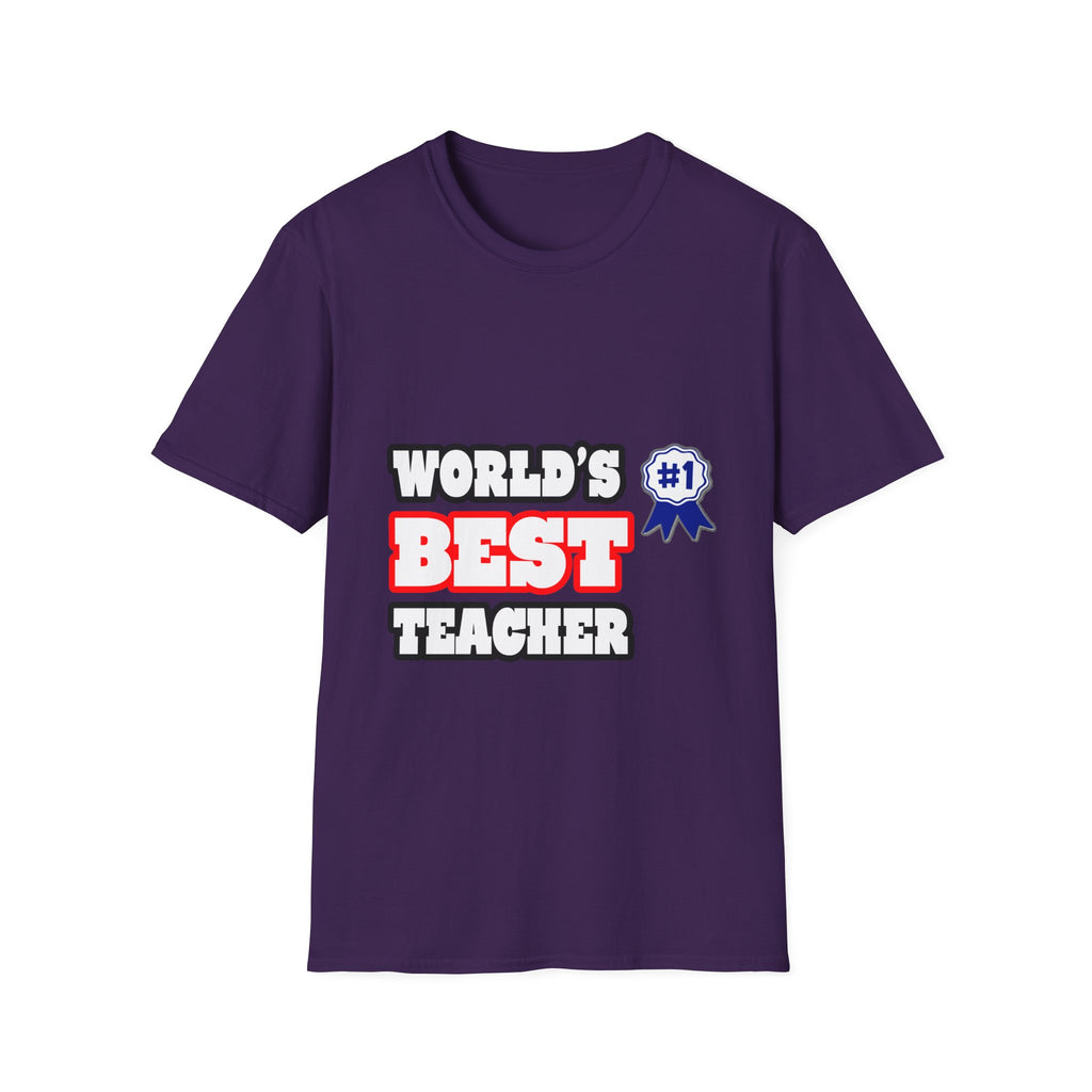 World's Best Teacher - Unisex Softstyle T-Shirt