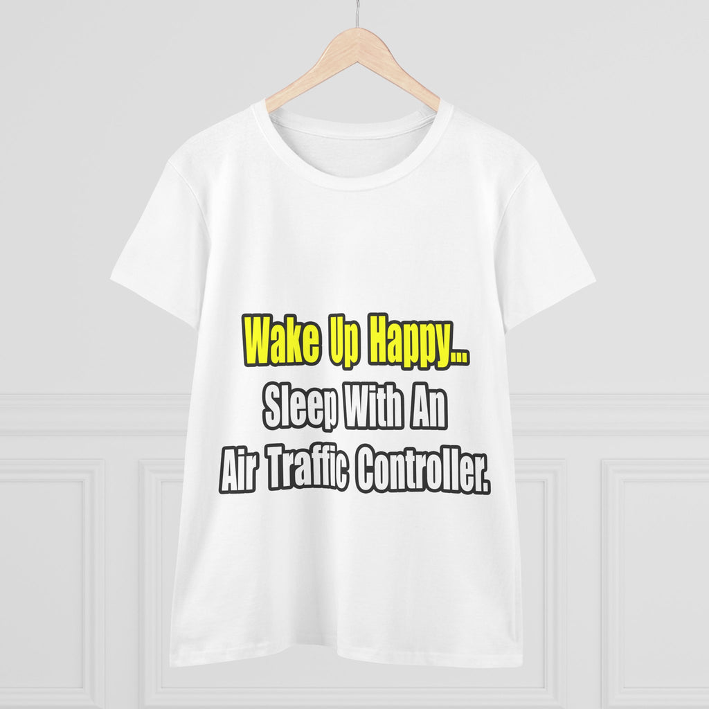 Sleep With An Air Traffic Controller - Women's Midweight Cotton Tee