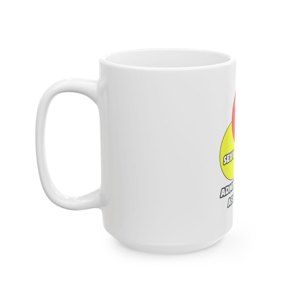 Venn Diagram .. Administrative Assistants - Ceramic Mug, (11oz, 15oz)