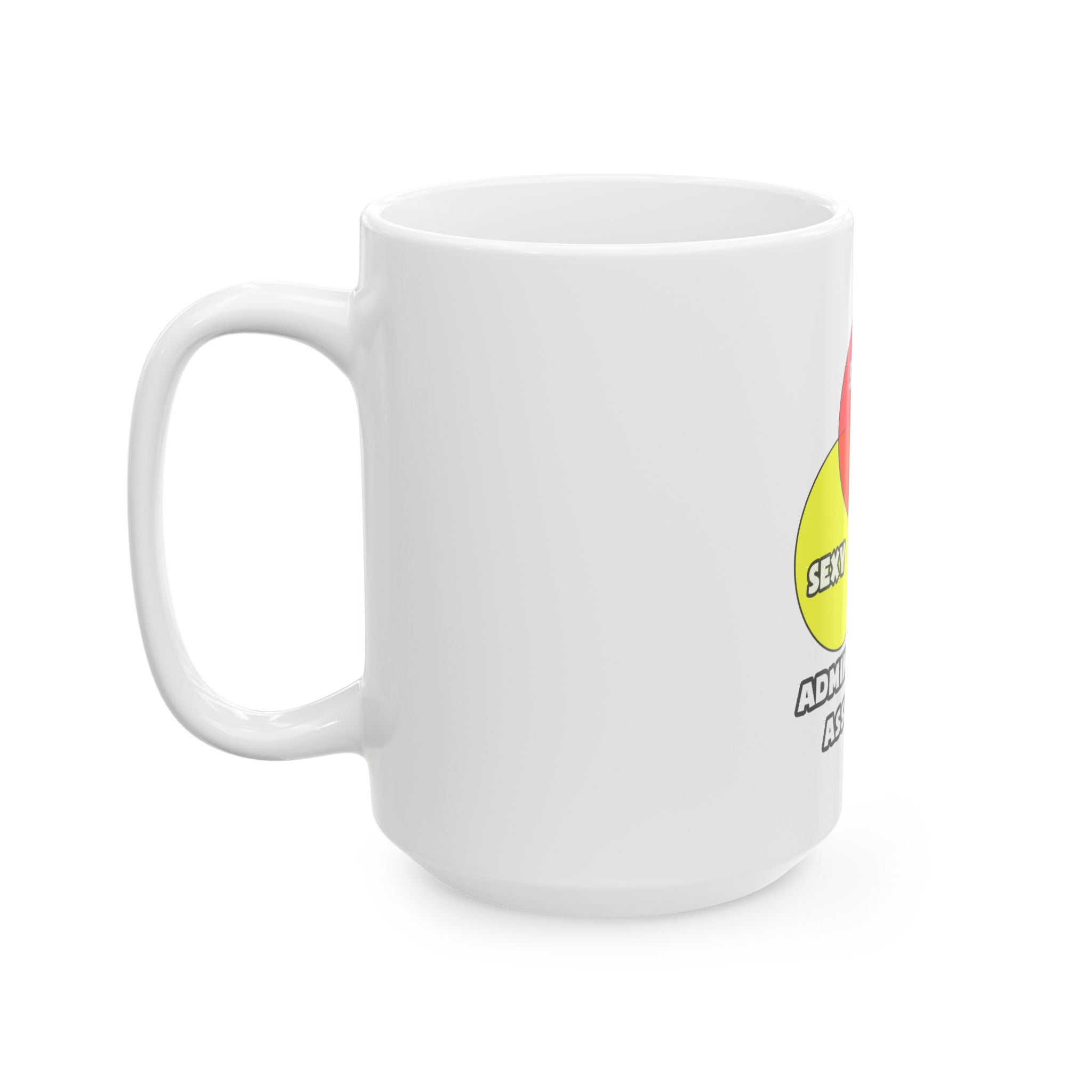 Venn Diagram .. Administrative Assistants - Ceramic Mug, (11oz, 15oz)