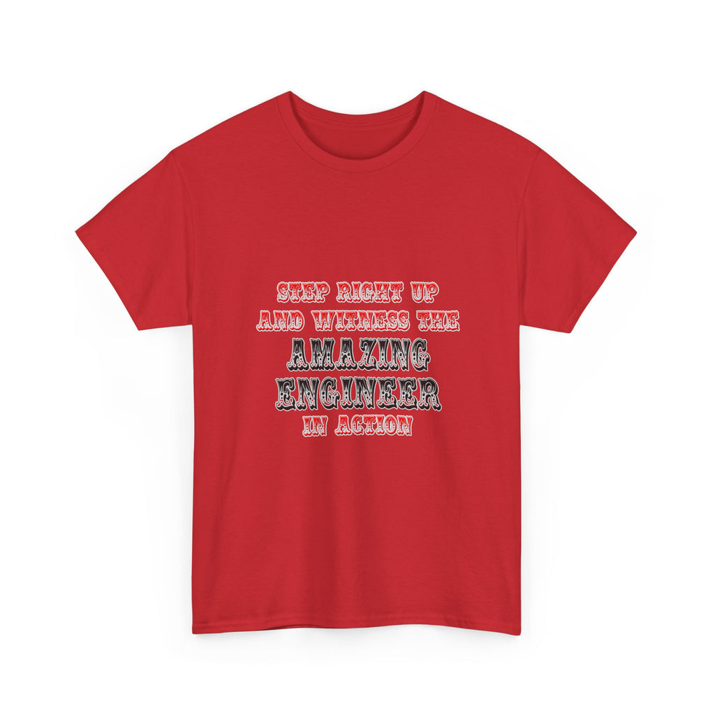 Amazing Engineer In Action - Unisex Heavy Cotton Tee