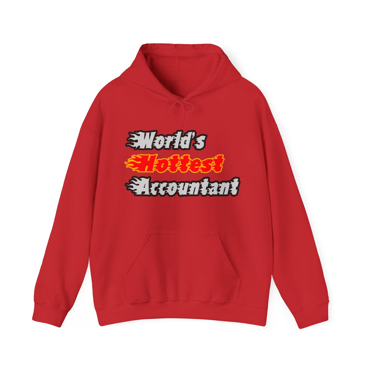 World's Hottest Accountant - Unisex Heavy Blend™ Hooded Sweatshirt