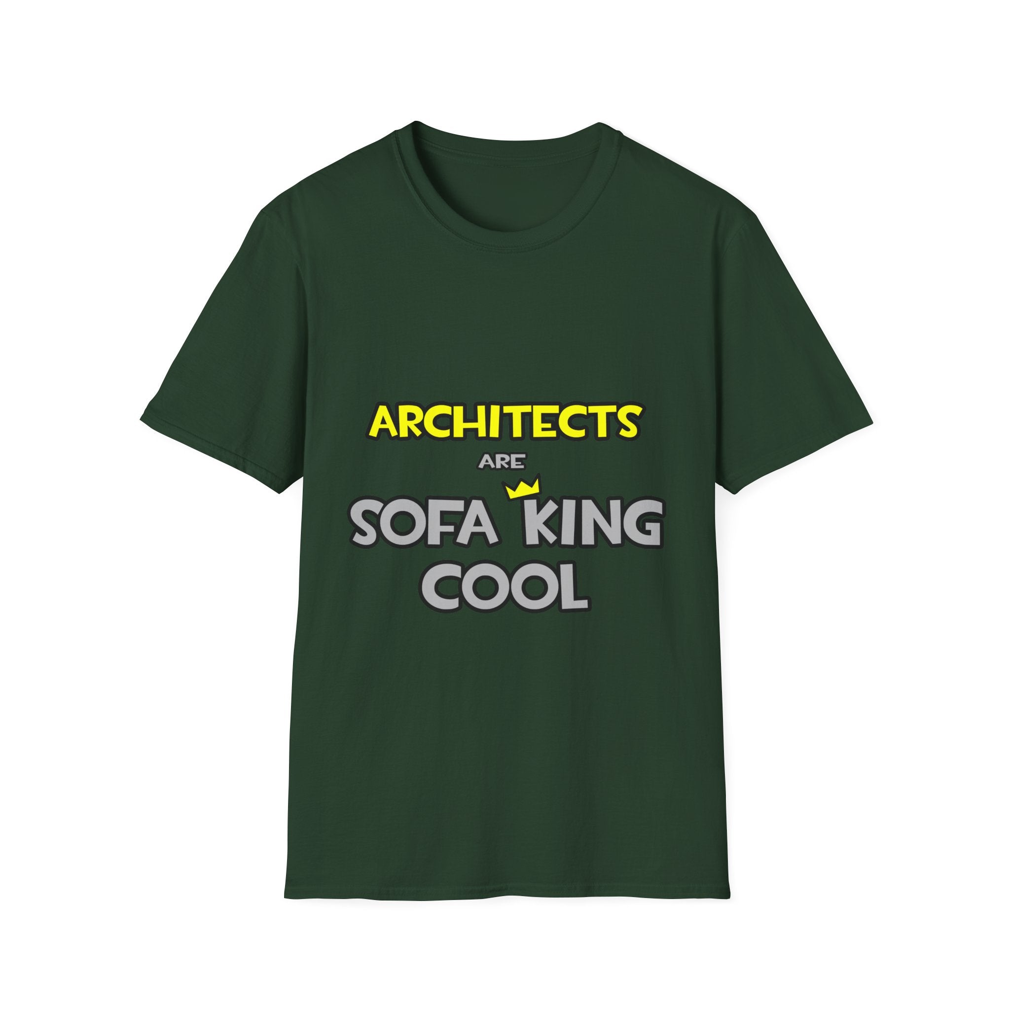 Architects Are Sofa King Cool - Unisex Softstyle T-Shirt