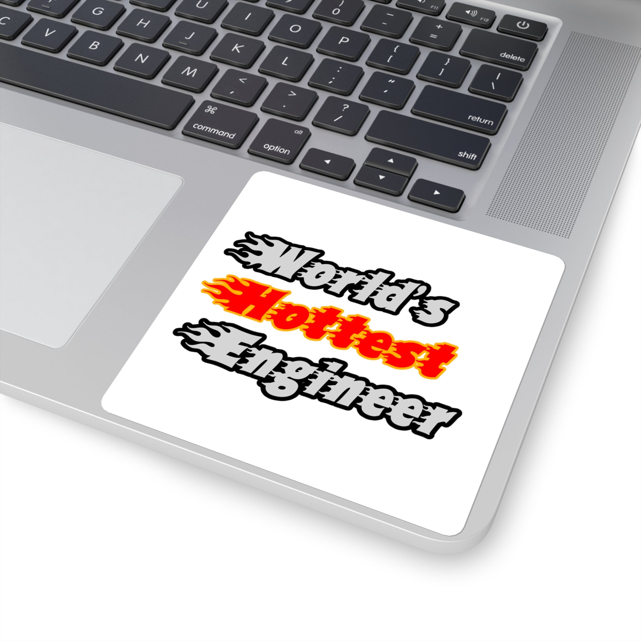 World's Hottest Engineer - Square Stickers